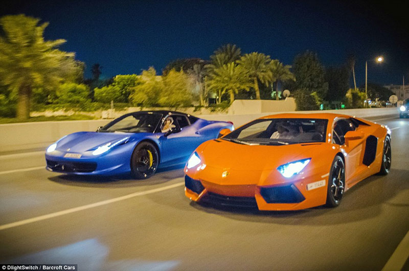 Đường phố tràn ngập siêu xe ở Qatar